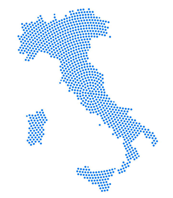 Mappa dell'Italia